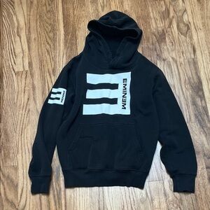 Eminem - Black and White Graphic Hoodie